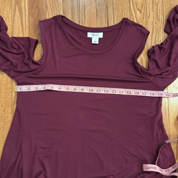 Ladies Style & Co cold should dress size L - Picture 7 of 7